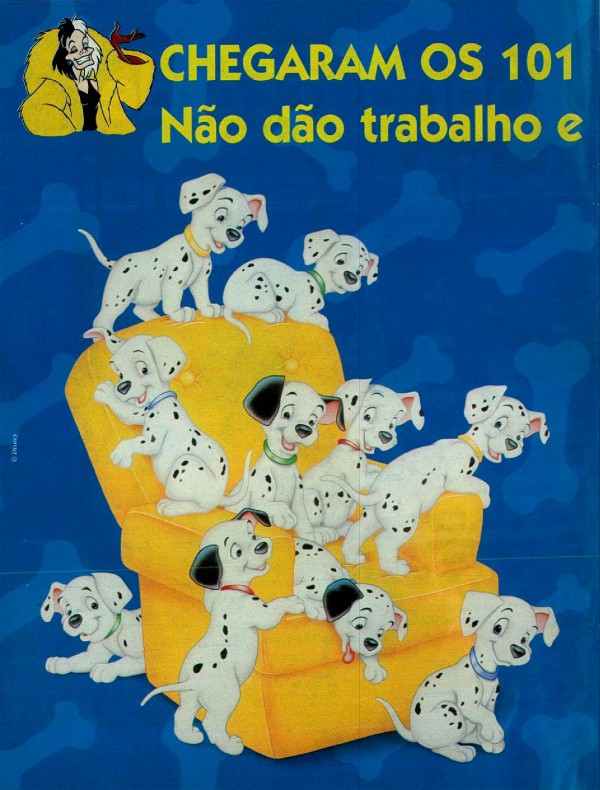 101 Dálmatas em vídeo