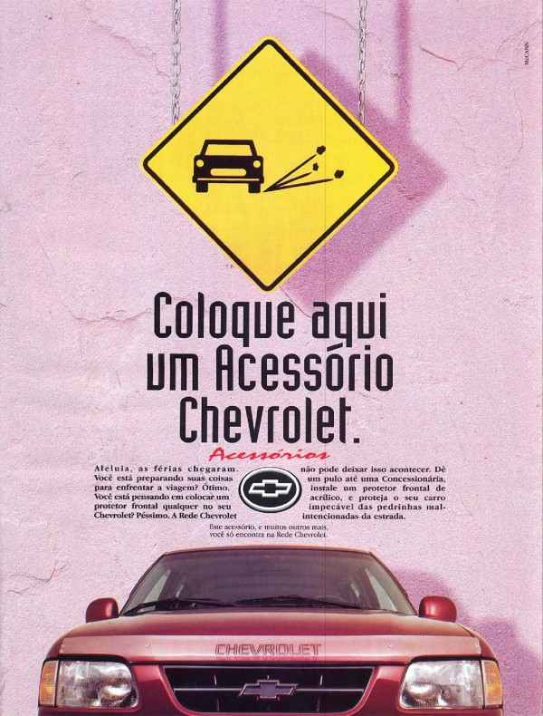 Coloque aqui um acessório Chevrolet