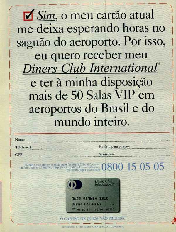 Cartão Diners Club International