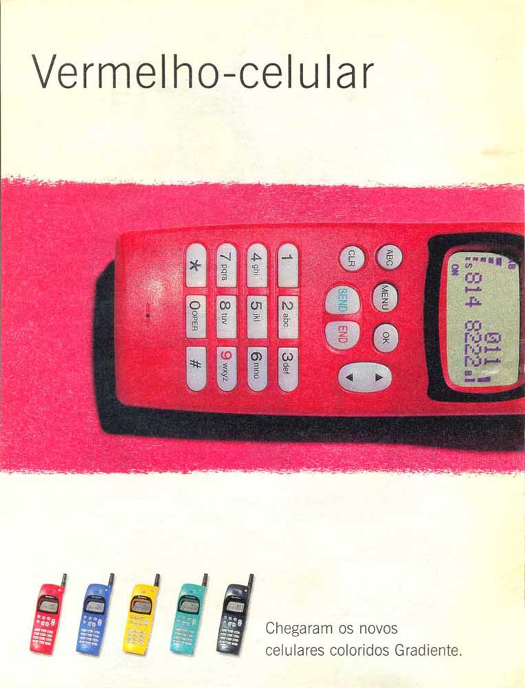 Celulares Coloridos Gradiente