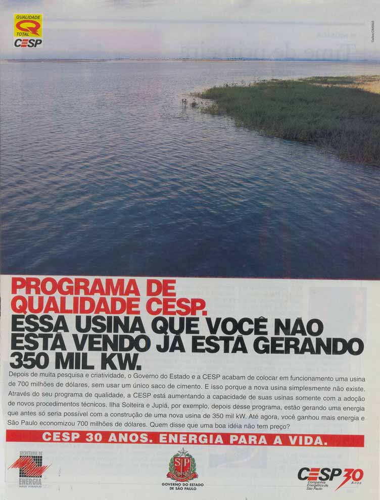 Programa de qualidade CESP.
