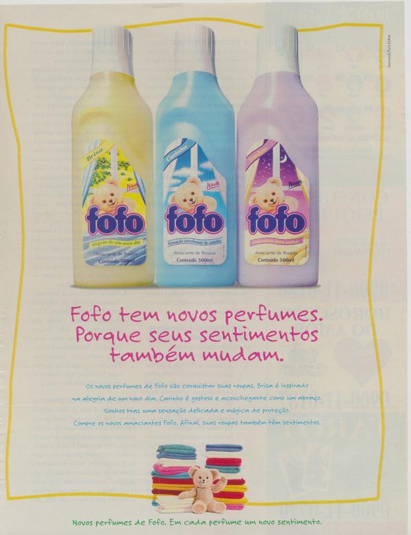 Novos perfumes de Fofo, em cada perfume um novo sentimento.