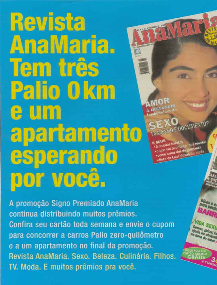 Promoção Signo Premiado AnaMaria