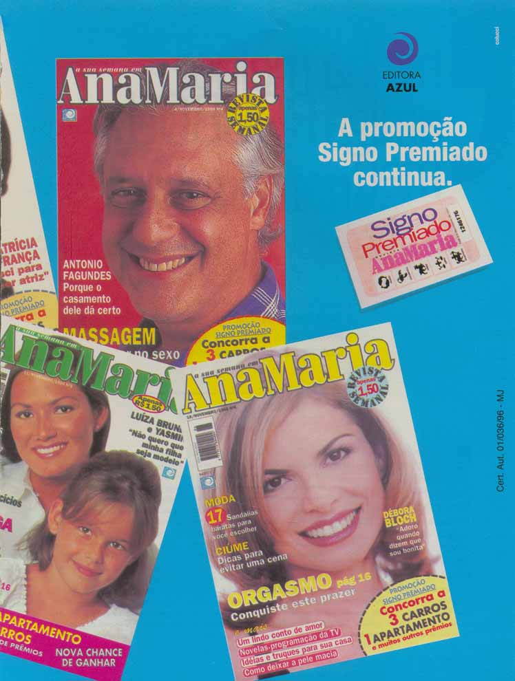 Promoção Signo Premiado AnaMaria