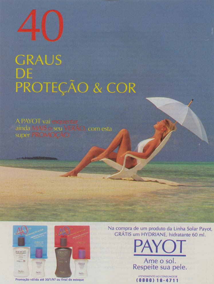 Linha Solar Payot