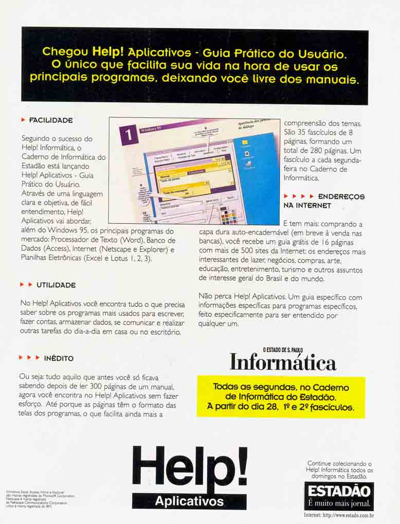 Help! Aplicativos - Guia Prático do Usuário