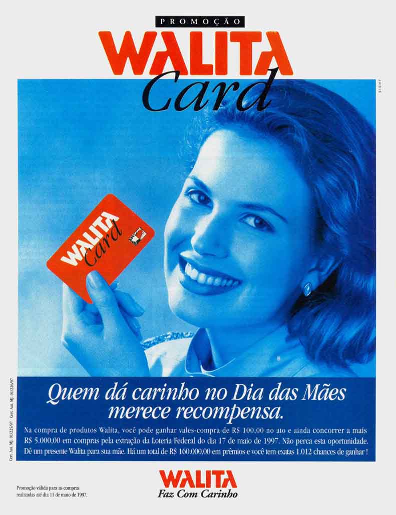 Promoção Walita Card