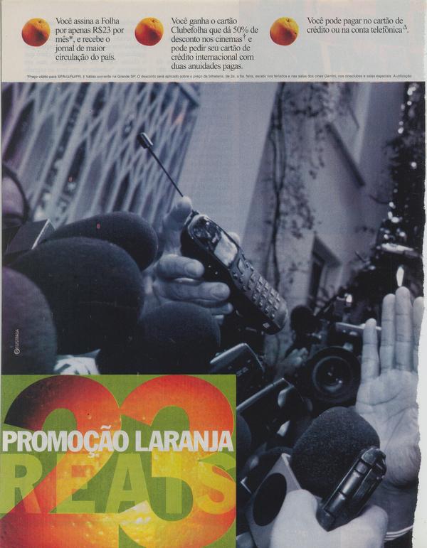Promoção Laranja Reais