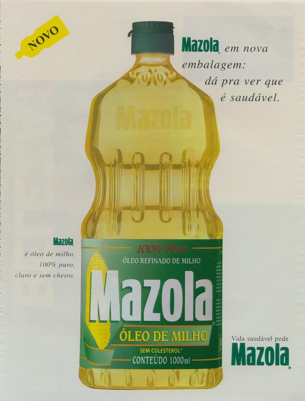 Óleo de milho Mazola