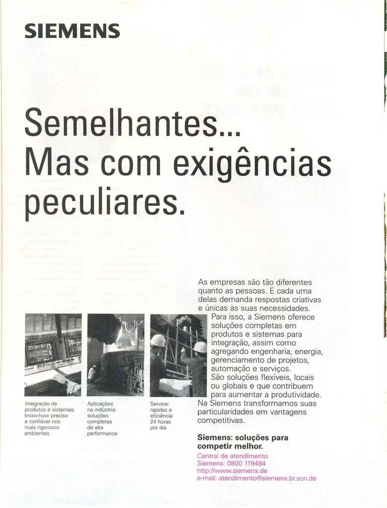 Soluções em produtos e sistemas para integração