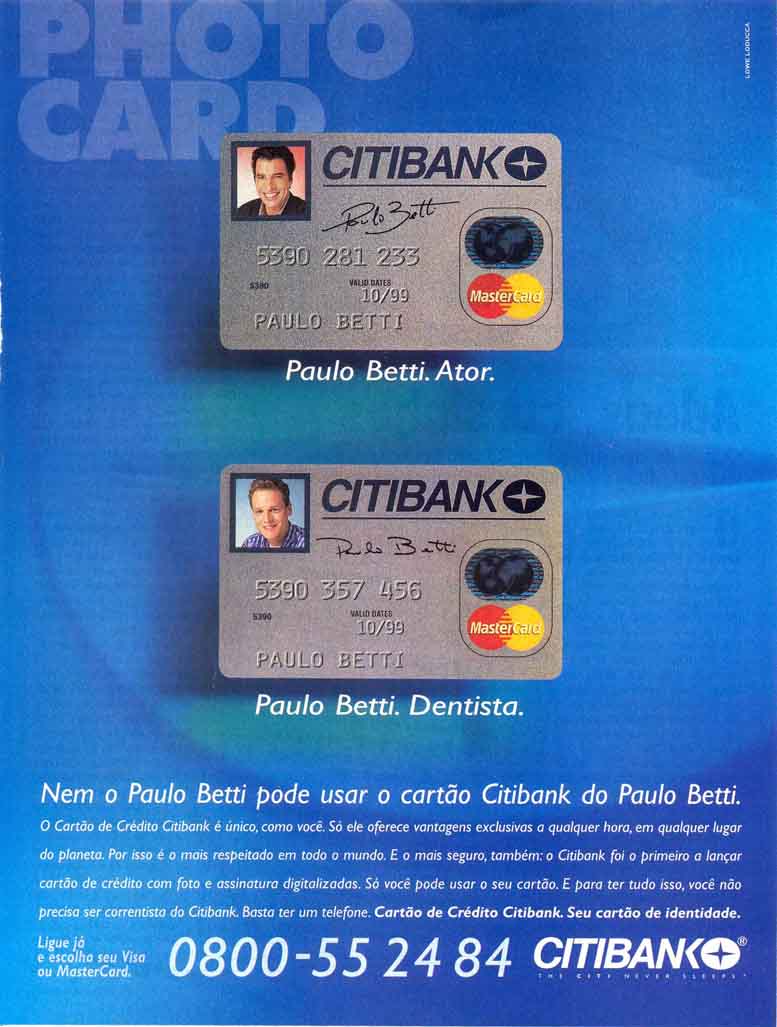 Cartão de crédito Citibank