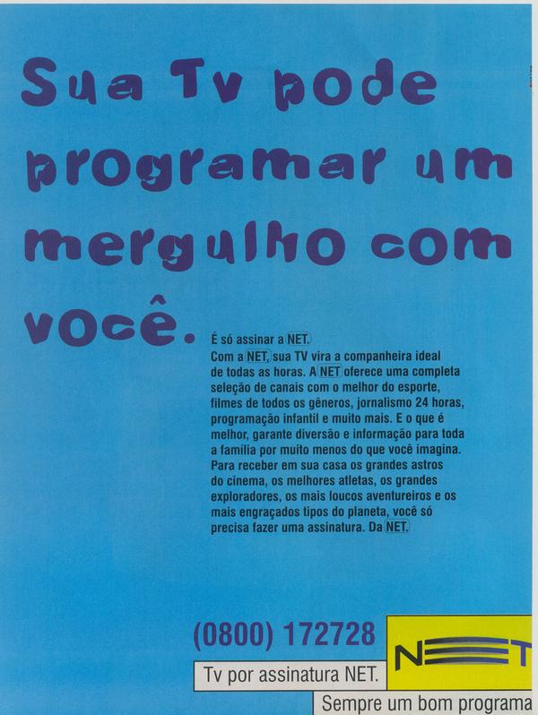TV por assinatura Net
