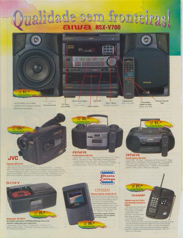 Aiwa NSX-V150M, NSX-V700