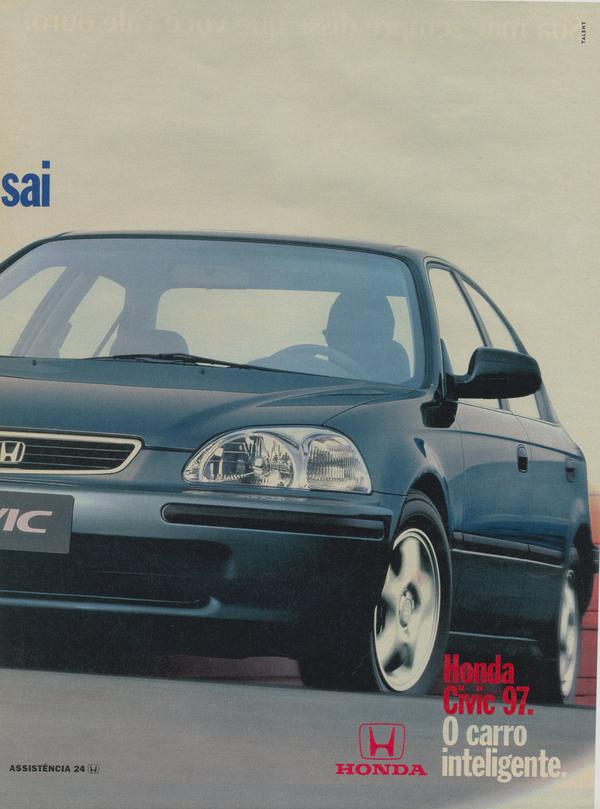 Honda Civic 97, o carro inteligente.