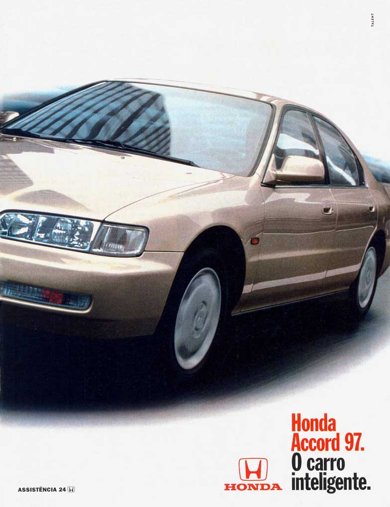 Honda Accord 97, o carro inteligente.