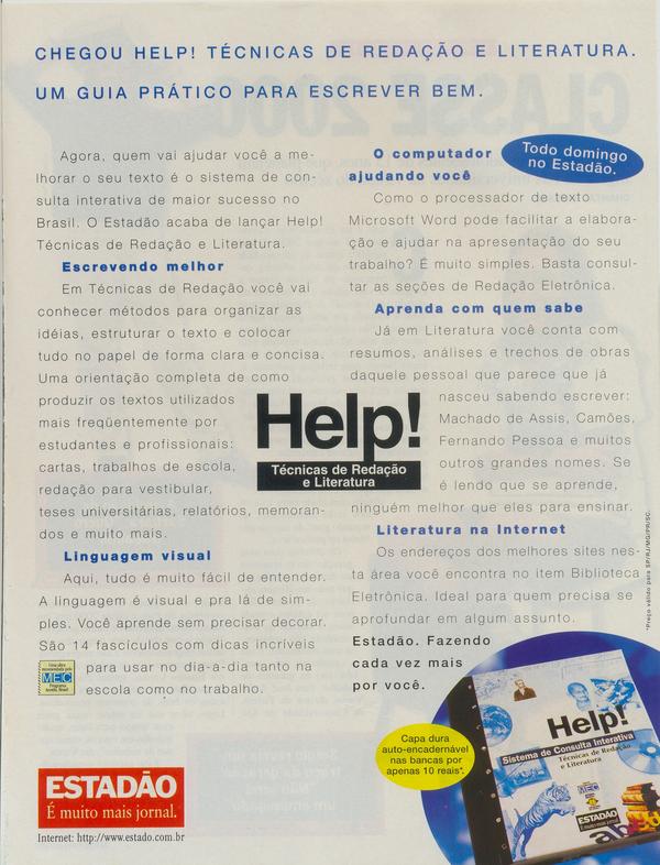 Help! Técnicas de redação e Literatura