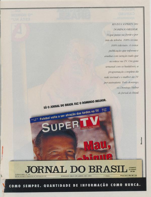 Revista Supertv do Domingo Melhor