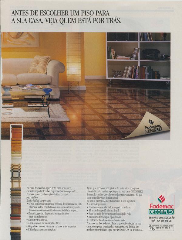 Decorflex, sempre uma solução prática em pisos.
