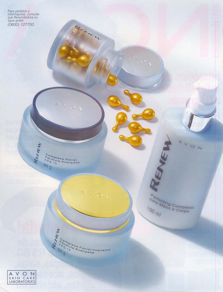 Linha Renew, não é milagre. é tecnologia Avon.