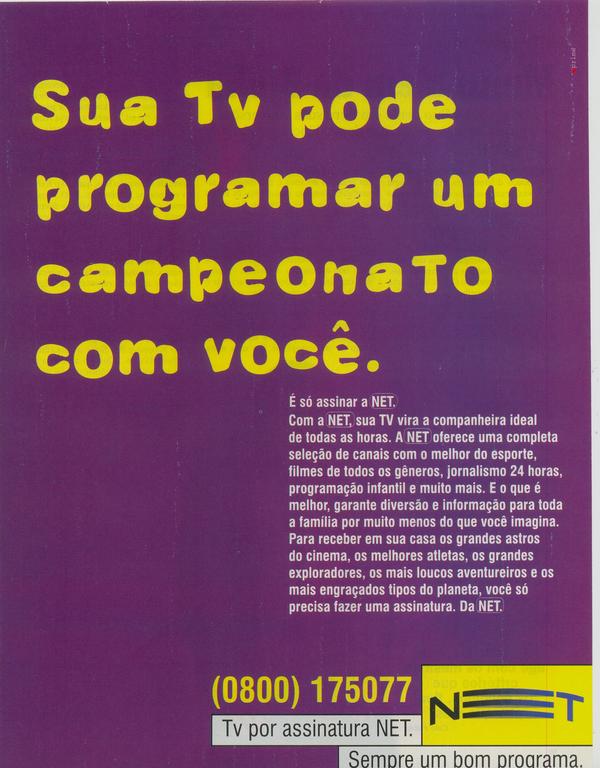 TV por assinatura Net