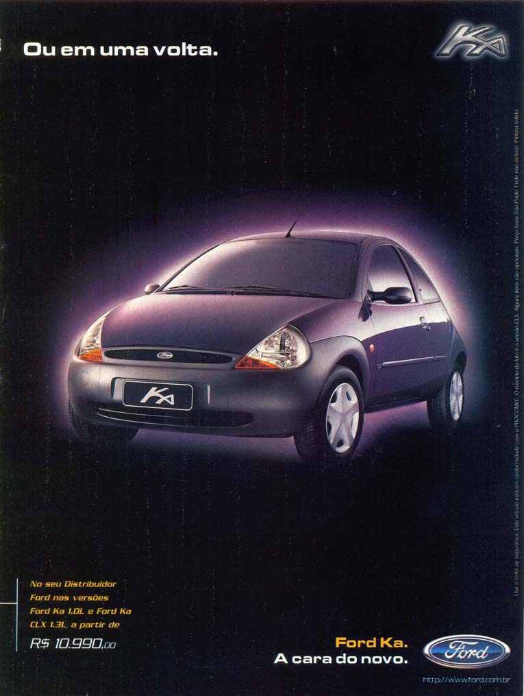 Ford Ka, a cara do novo.