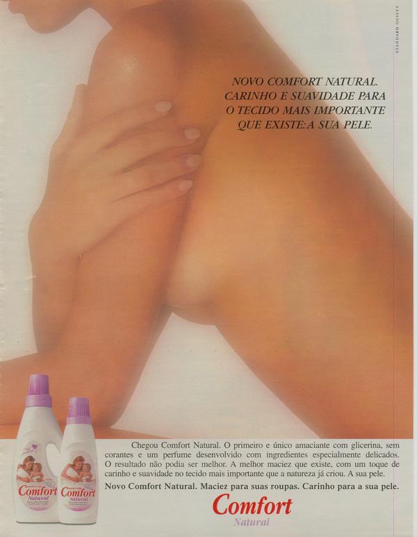 Comfort Natural, maciez para suas roupas. Carinho para a sua pele.