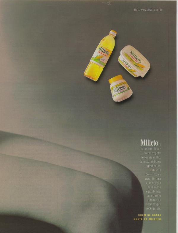 Maionese, óleo e creme vegetal Milleto