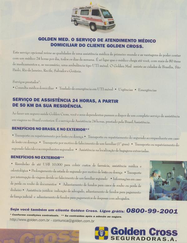 Seguros-saúde Golden Cross
