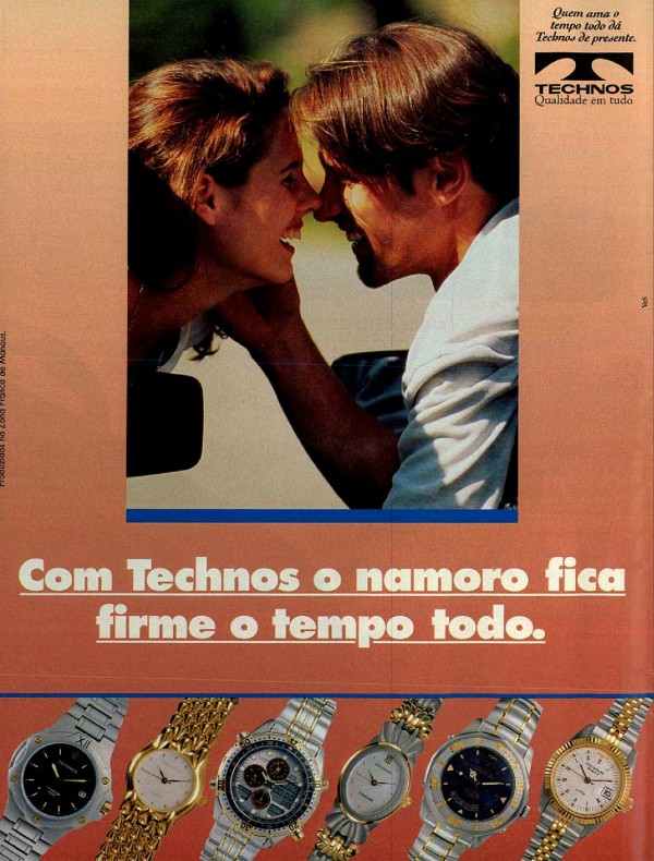 Com Technos o namoro fica firme o tempo todo.