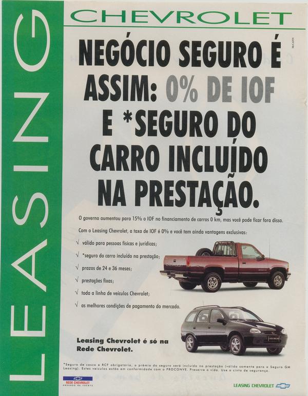 Leasing Chevrolet