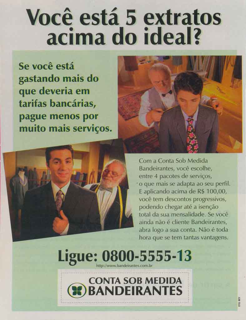Conta sob Medida Bandeirantes