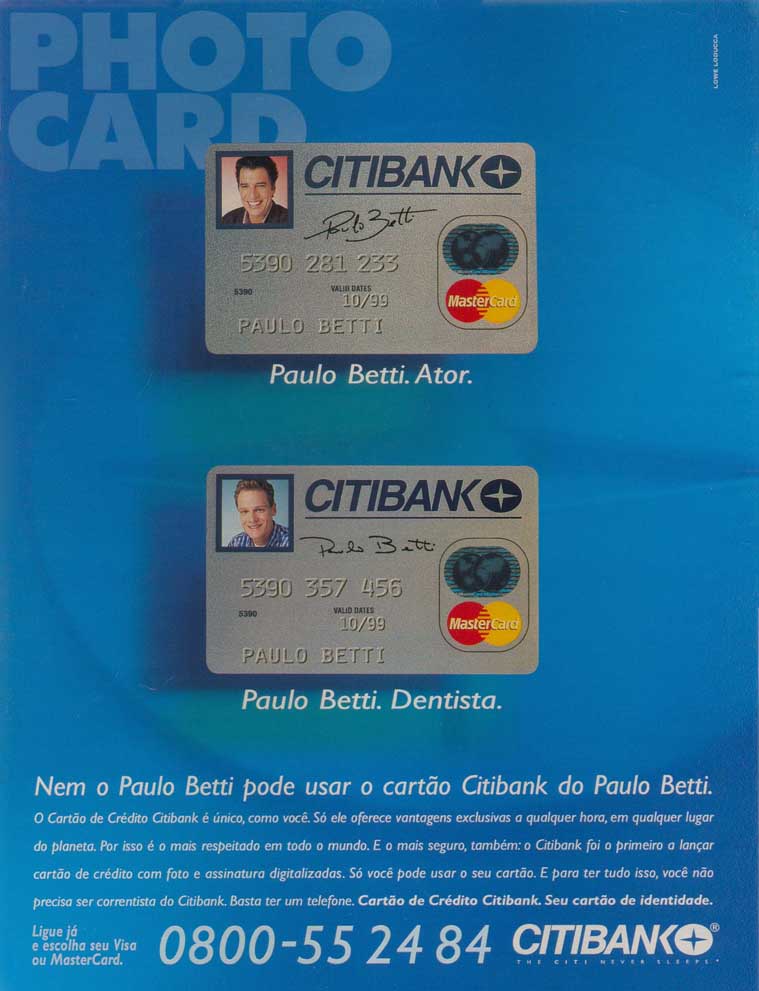 Cartão de Crédito Citibank