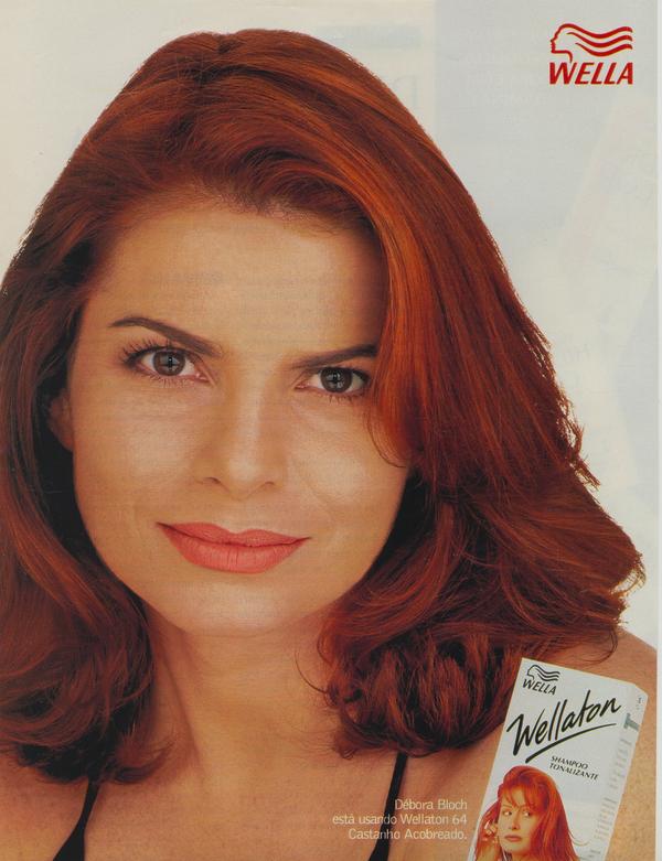 Wellaton, o shampoo que lava colorindo.