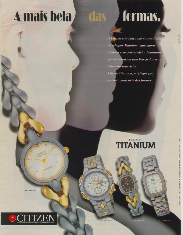 Citizen Titanium.