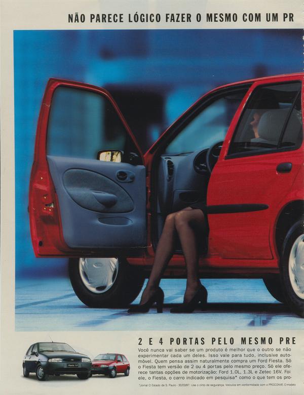 Ford Fiesta, dirigiu, comprou.