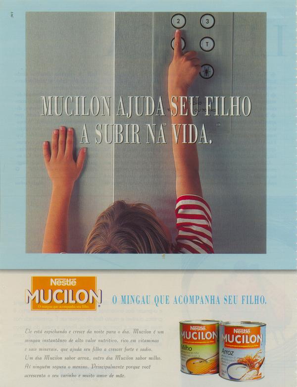 Mucilon, o mingal que acompanha o seu filho