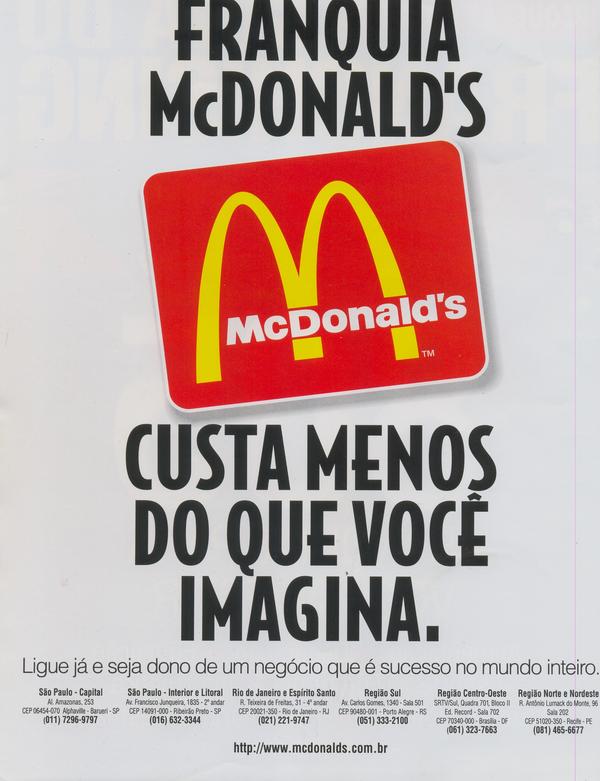 Franquia McDonalds