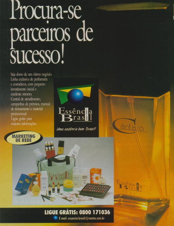 Linha exclusiva de perfumaria e cosméticos