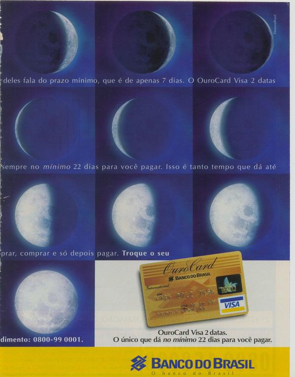 OuroCard Visa 2 datas