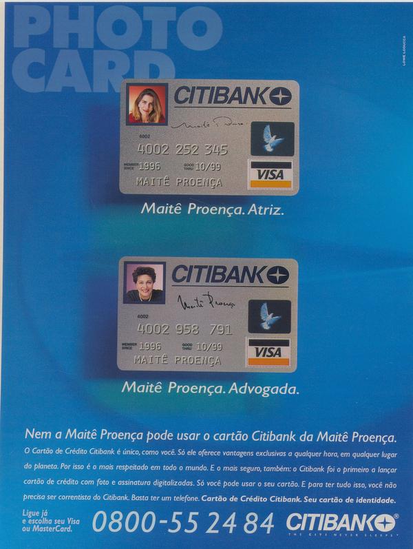 Cartão de Crédito Citibank