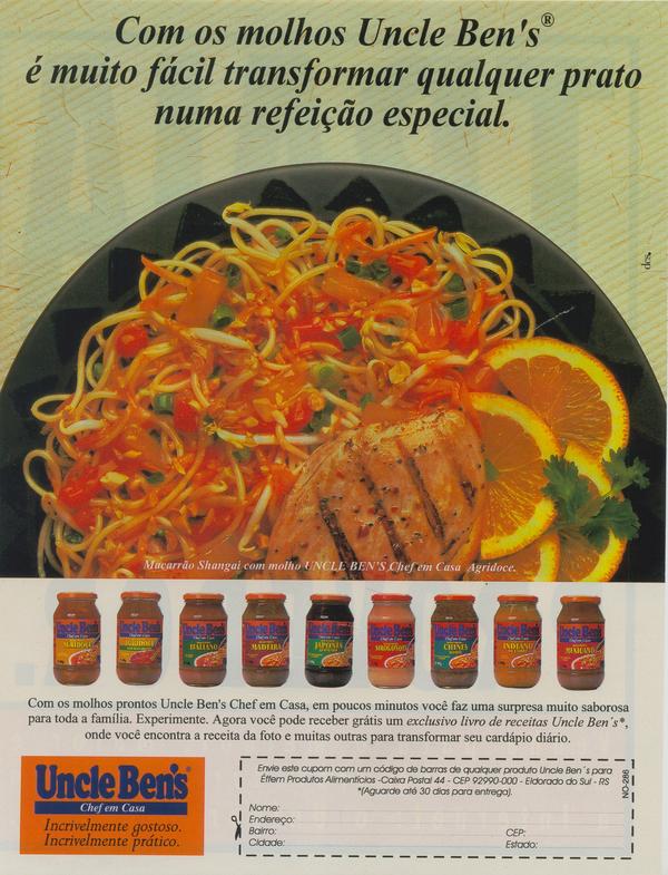 Molhos Uncle Bem's