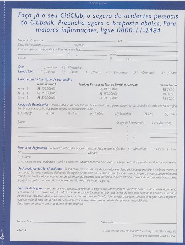 Citiblub seguros