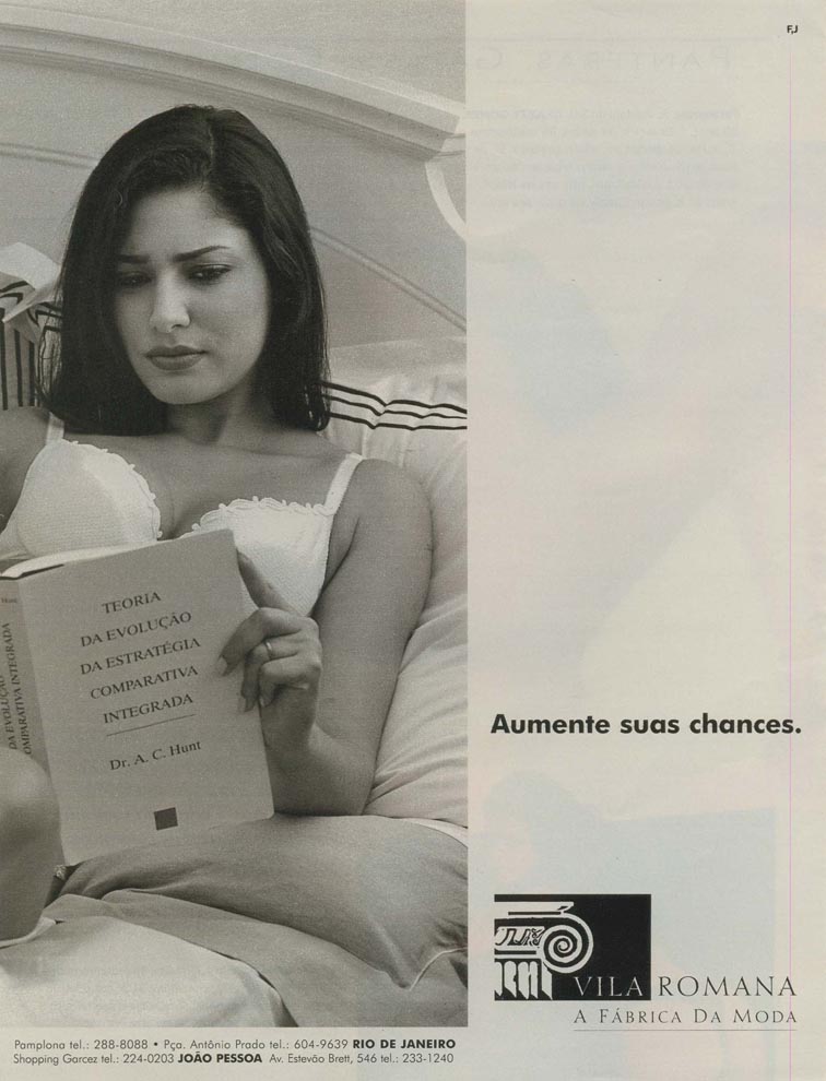 O problema de vocês não é cama, é guarda-roupa.