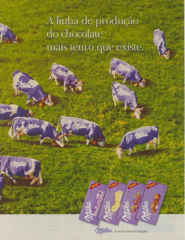 A linha de produção do chocolate mais tenro que existe.