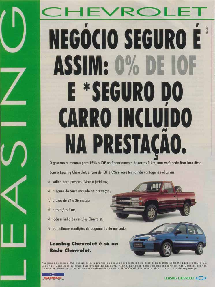 Leasing Chevrolet