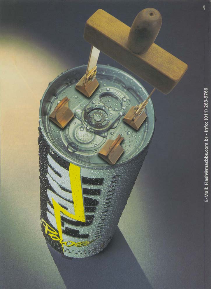 Flash Power. Energy Drink. Bebeu, ligou.
