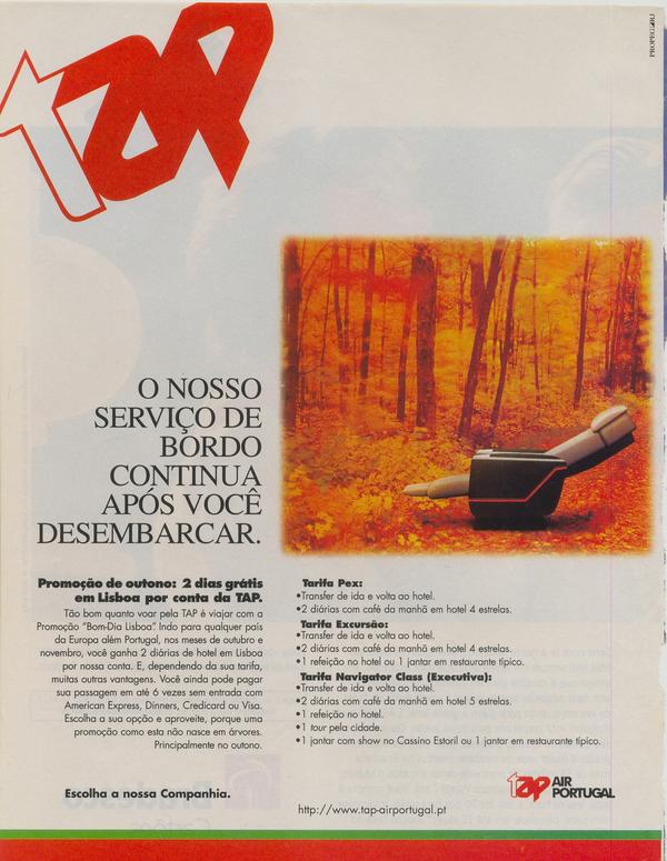 O nosso serviço de bordo continua após você desembarcar.