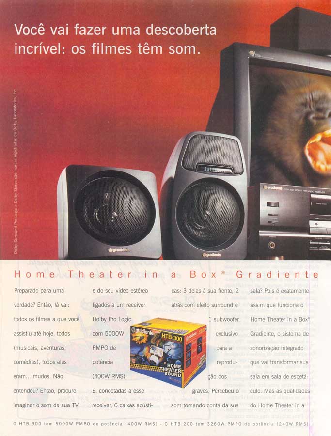 Home theater in a box