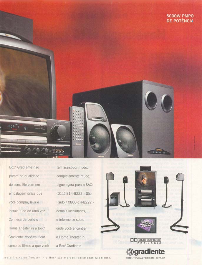 Home theater in a box