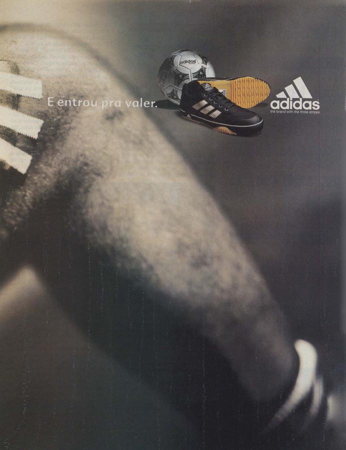 A adidas entrou no futsal. E entrou pra valer.